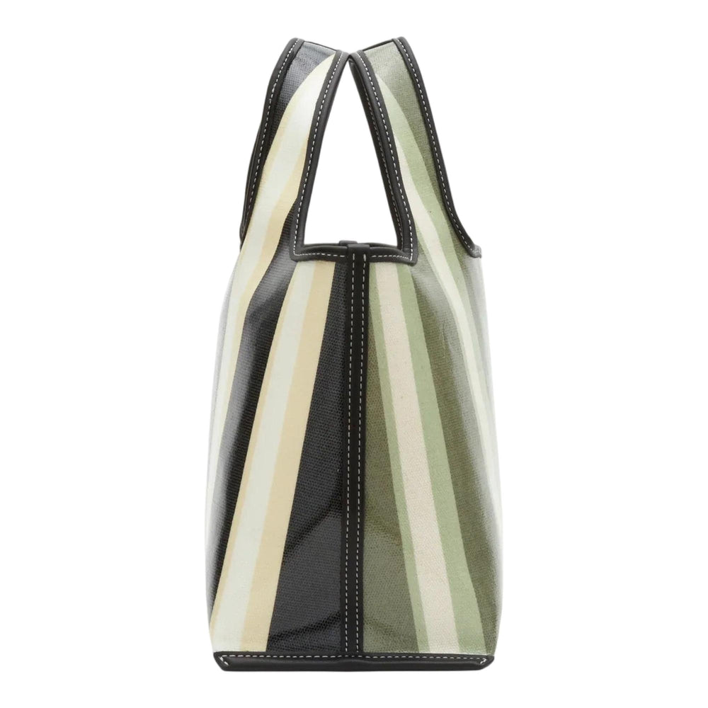 Club21 - 3.1 Phillip Lim - Dual Stripe Mini Market Tote - TOTES - Green
