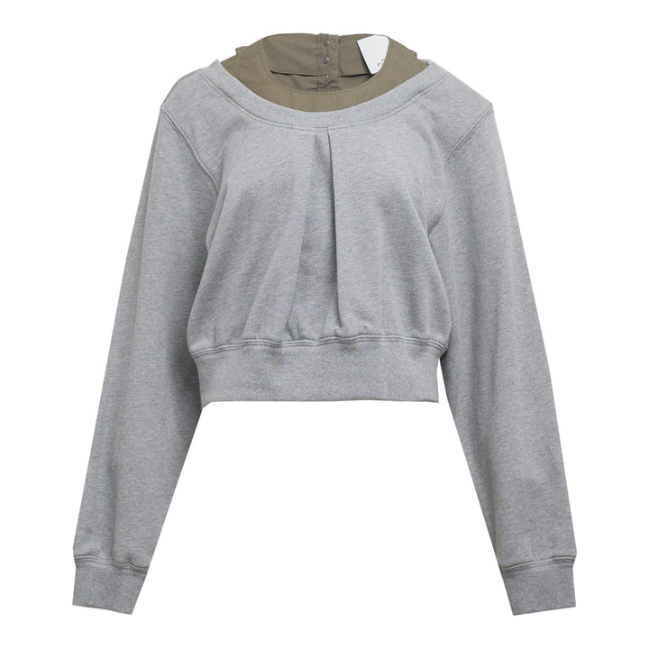 Club21 - 3.1 Phillip Lim - Layered Tank Terry Top - KNIT TOPS - Grey