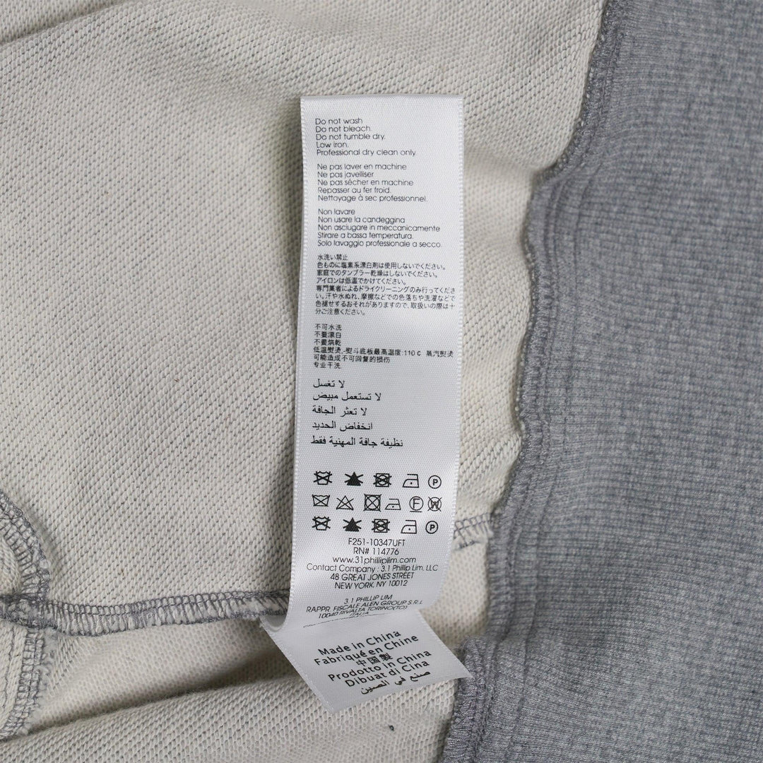 Club21 - 3.1 Phillip Lim - Layered Tank Terry Top - KNIT TOPS - Grey