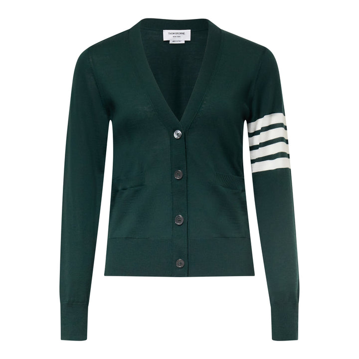 Relaxed Fit V-Neck Cardigan