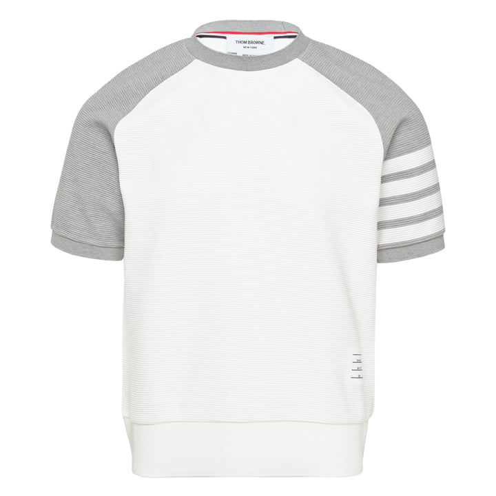 Short Sleeve Saddle Sweatshirt