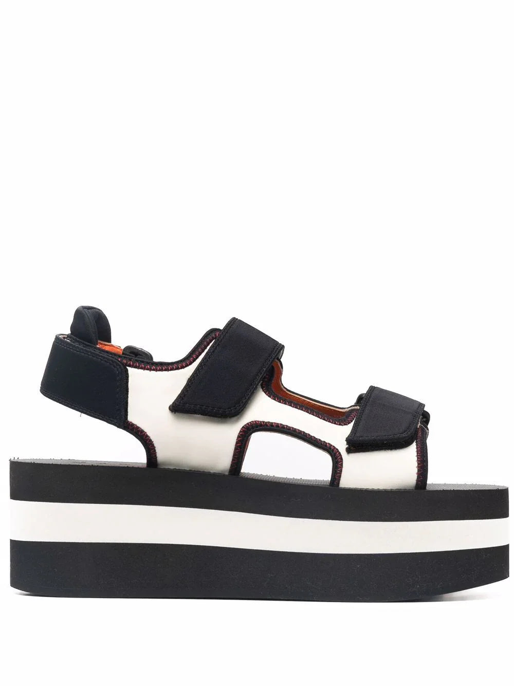 Velcro Sandal Wedge In Scuba