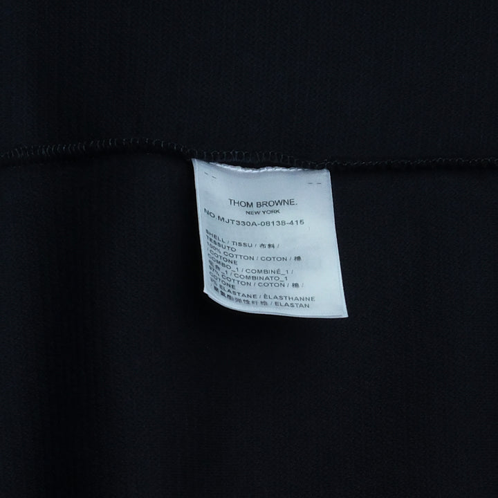 4-Bar Cotton Pullover Sweatshirt