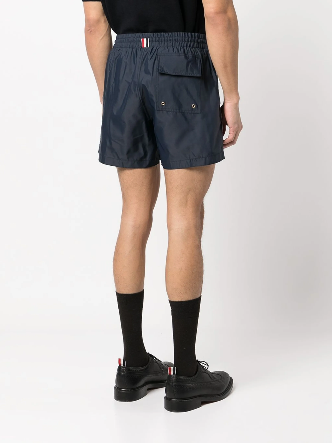 Drawcord Waist Swim Shorts Men