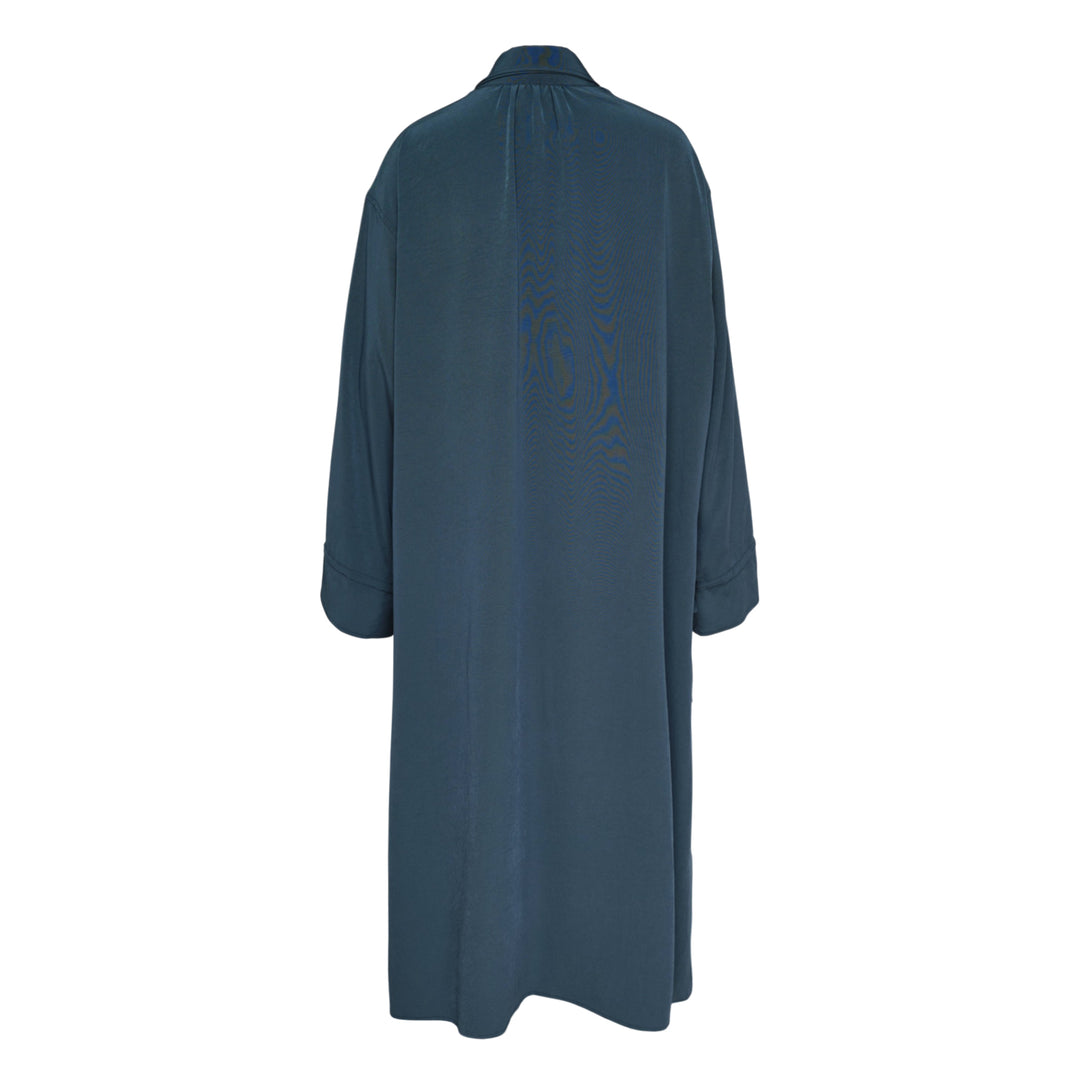 Back Slit Drape Dress