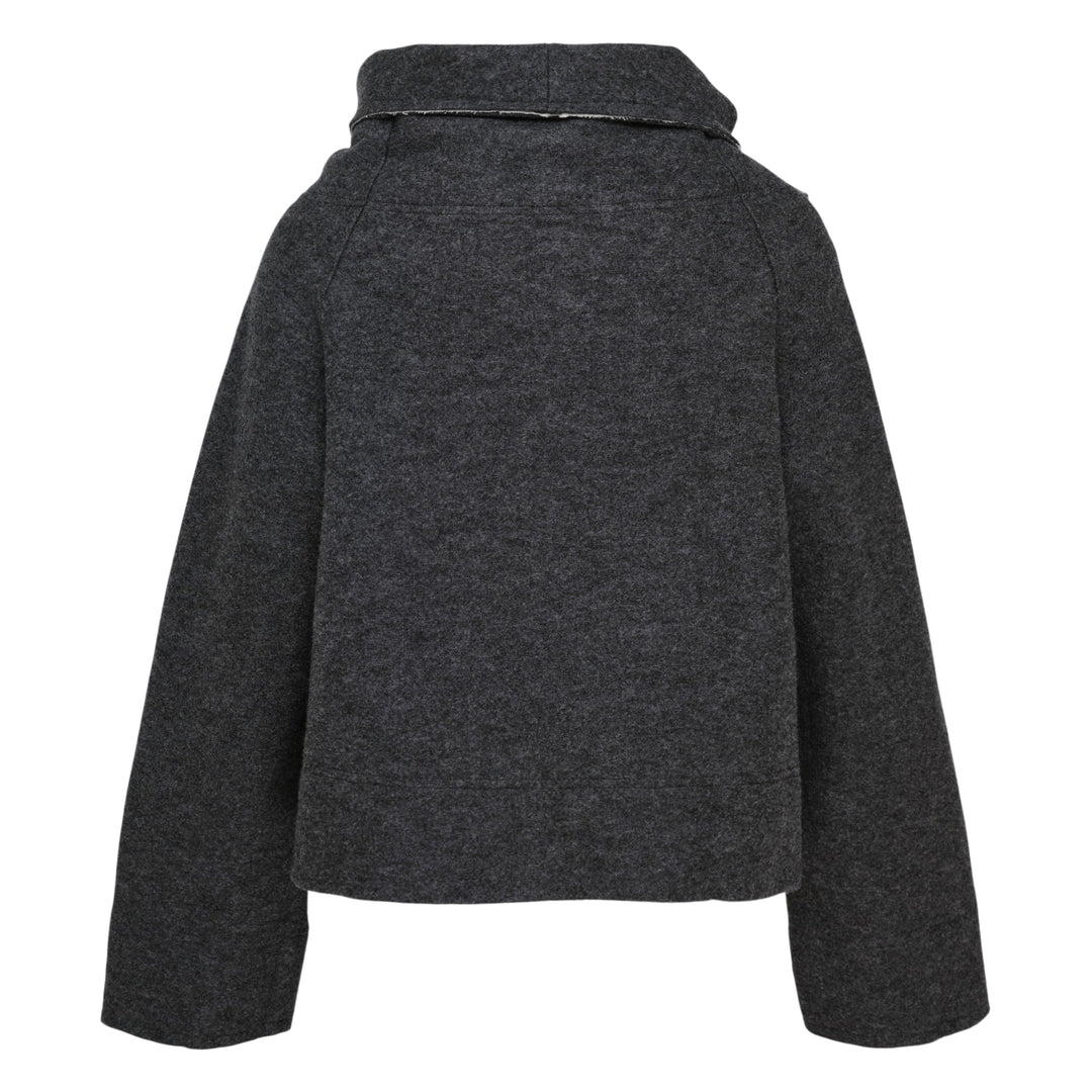 Loose Wrap Blouson