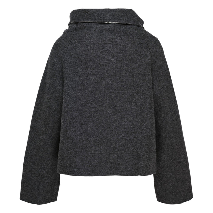 Loose Wrap Blouson