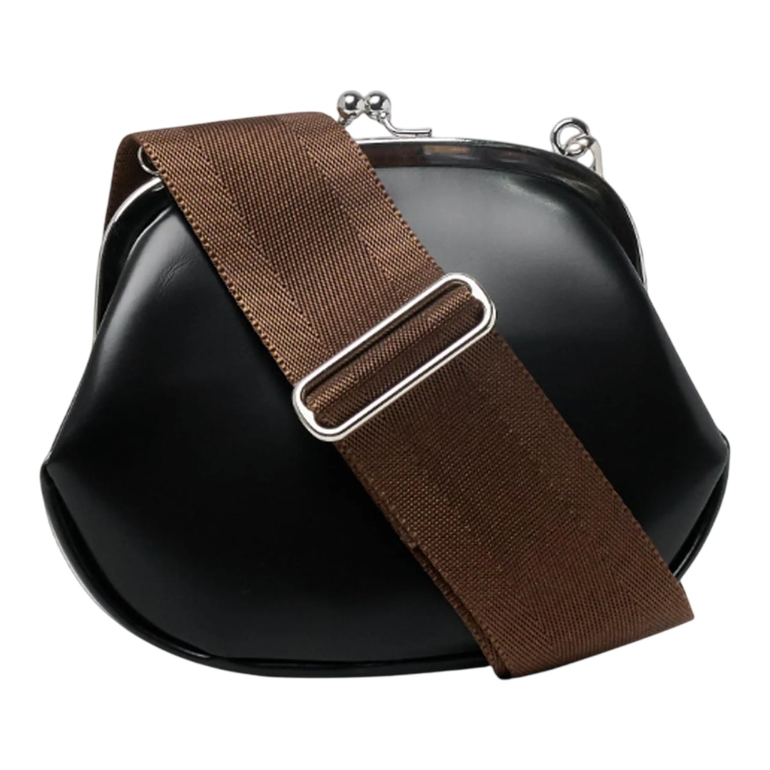Medium Clasp Bag With Strap