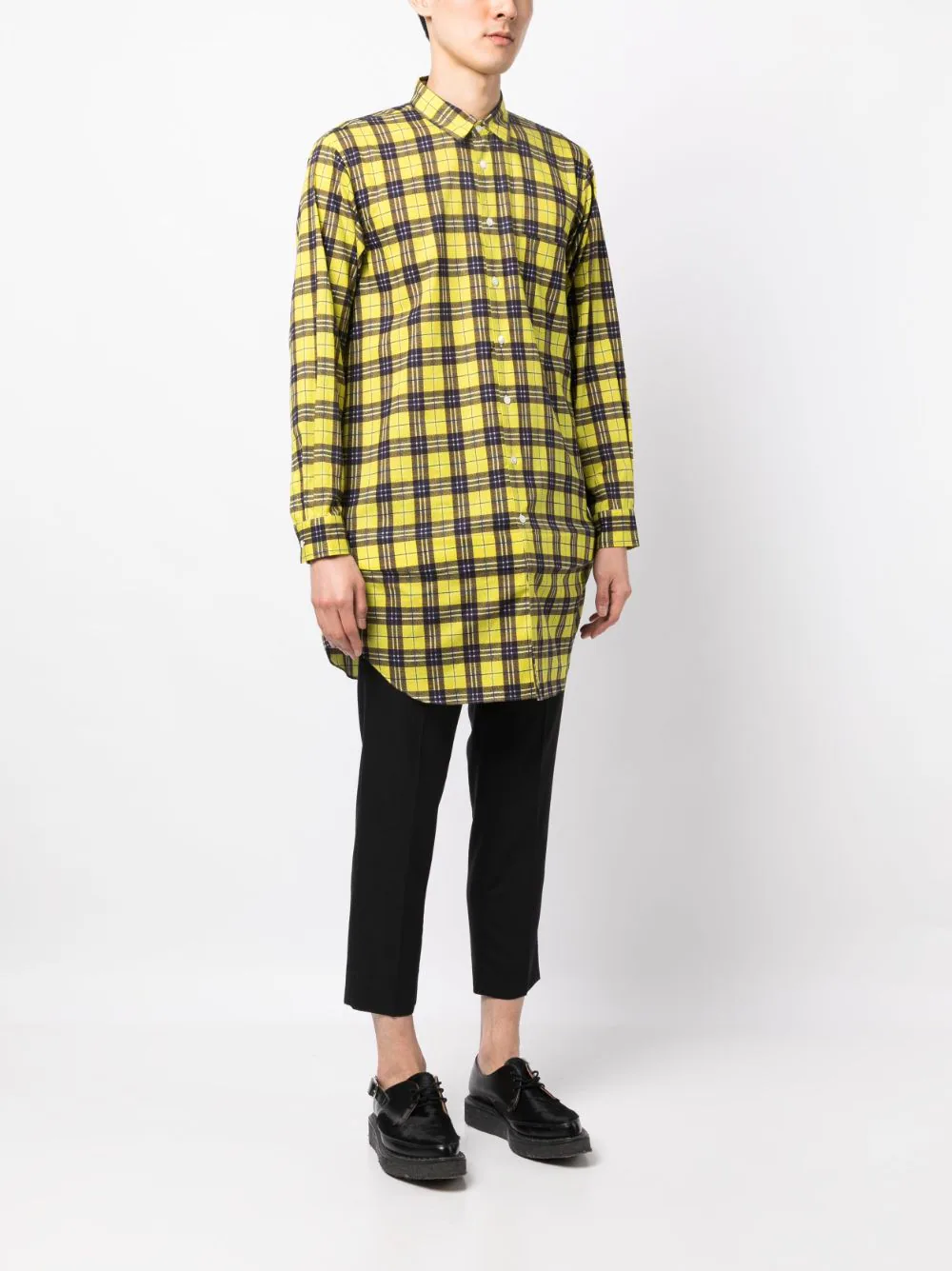 Yellow Check Shirt