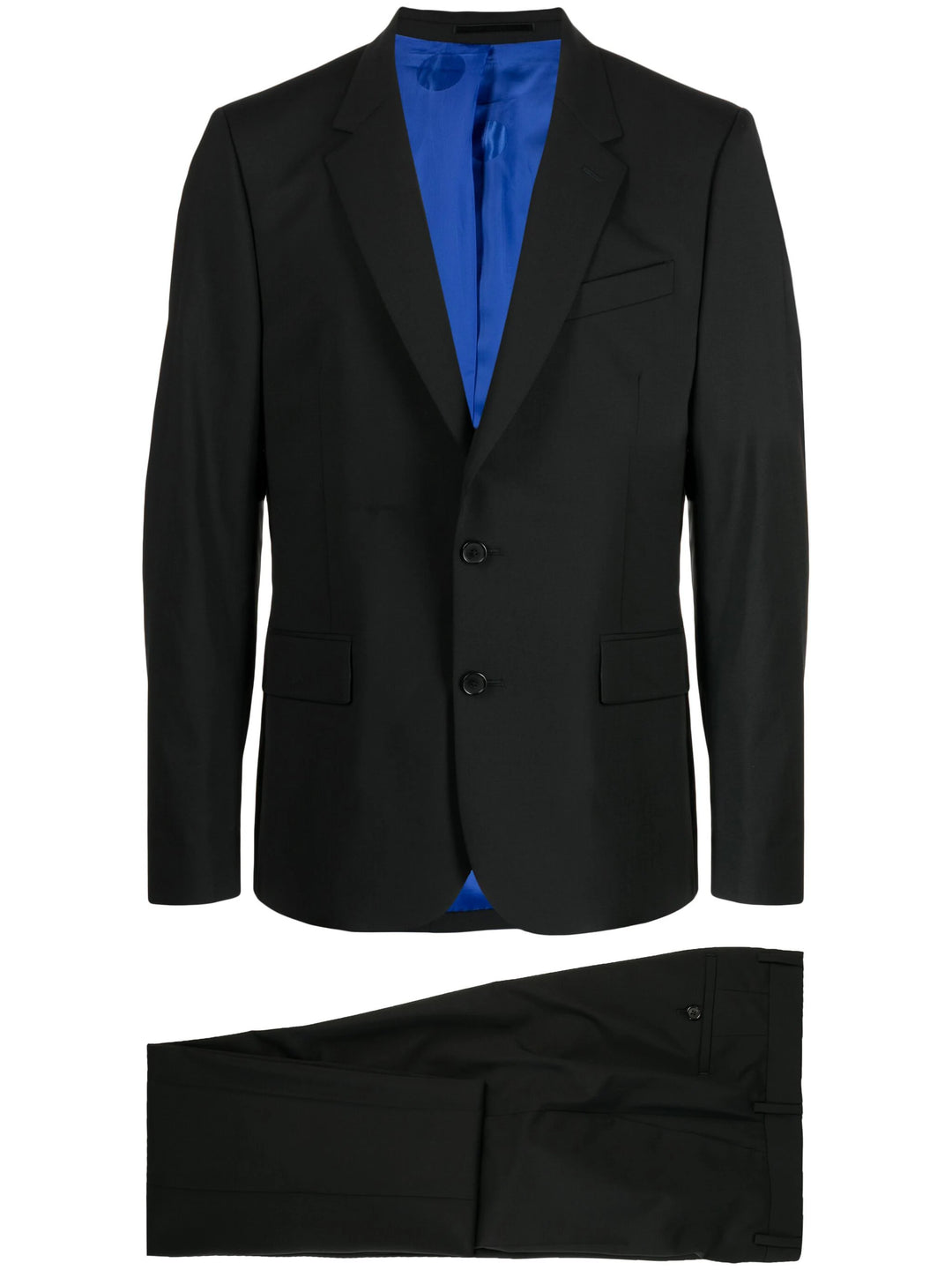 Mens Tailored Fit 2 Button Suit