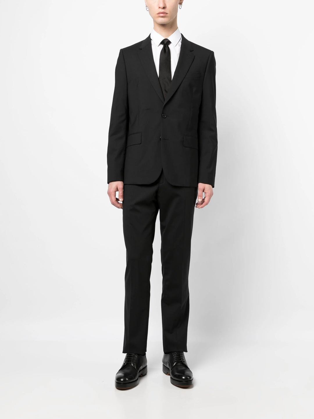 Mens Tailored Fit 2 Button Suit