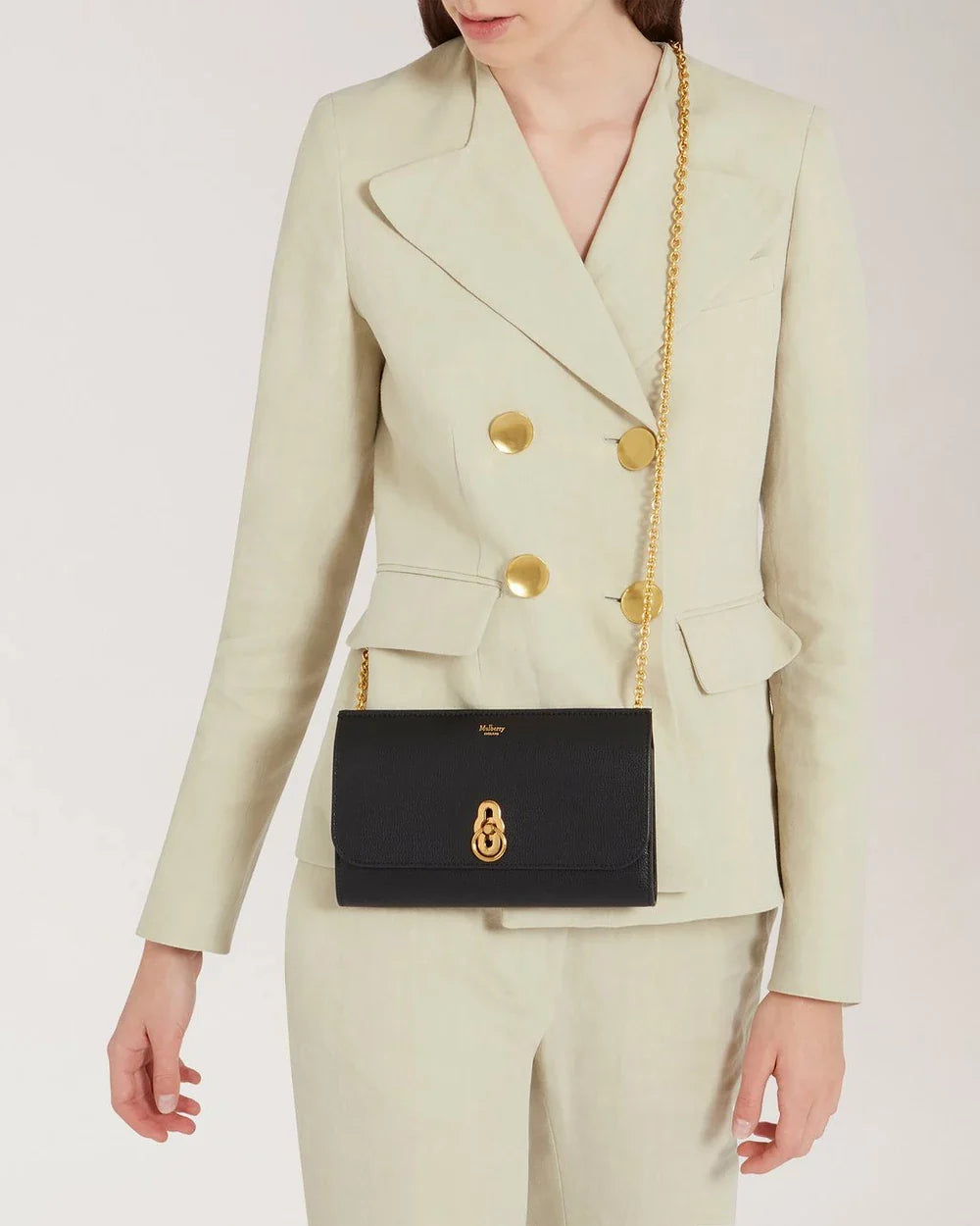 Amberley Clutch Black Small Classic Grain