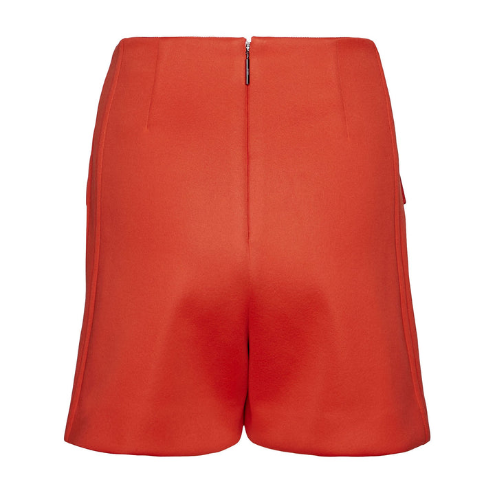 Skorts With Faux Pocket Flaps