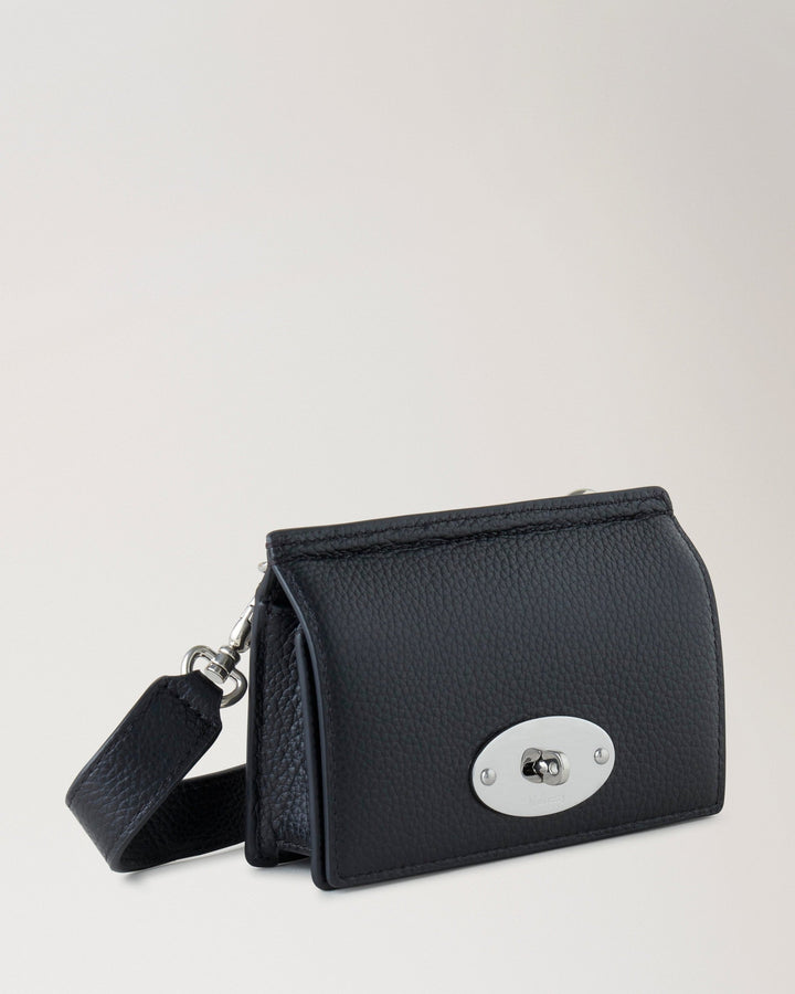 East West Antony Pouch Black Small Classic Grain