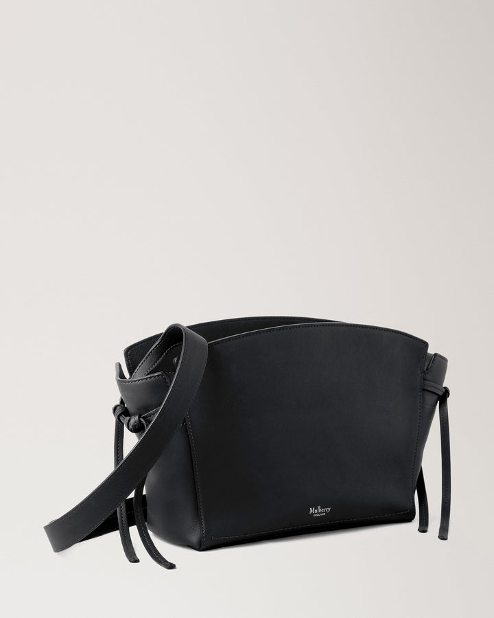 Clovelly Crossbody Black Refined Flat Calf