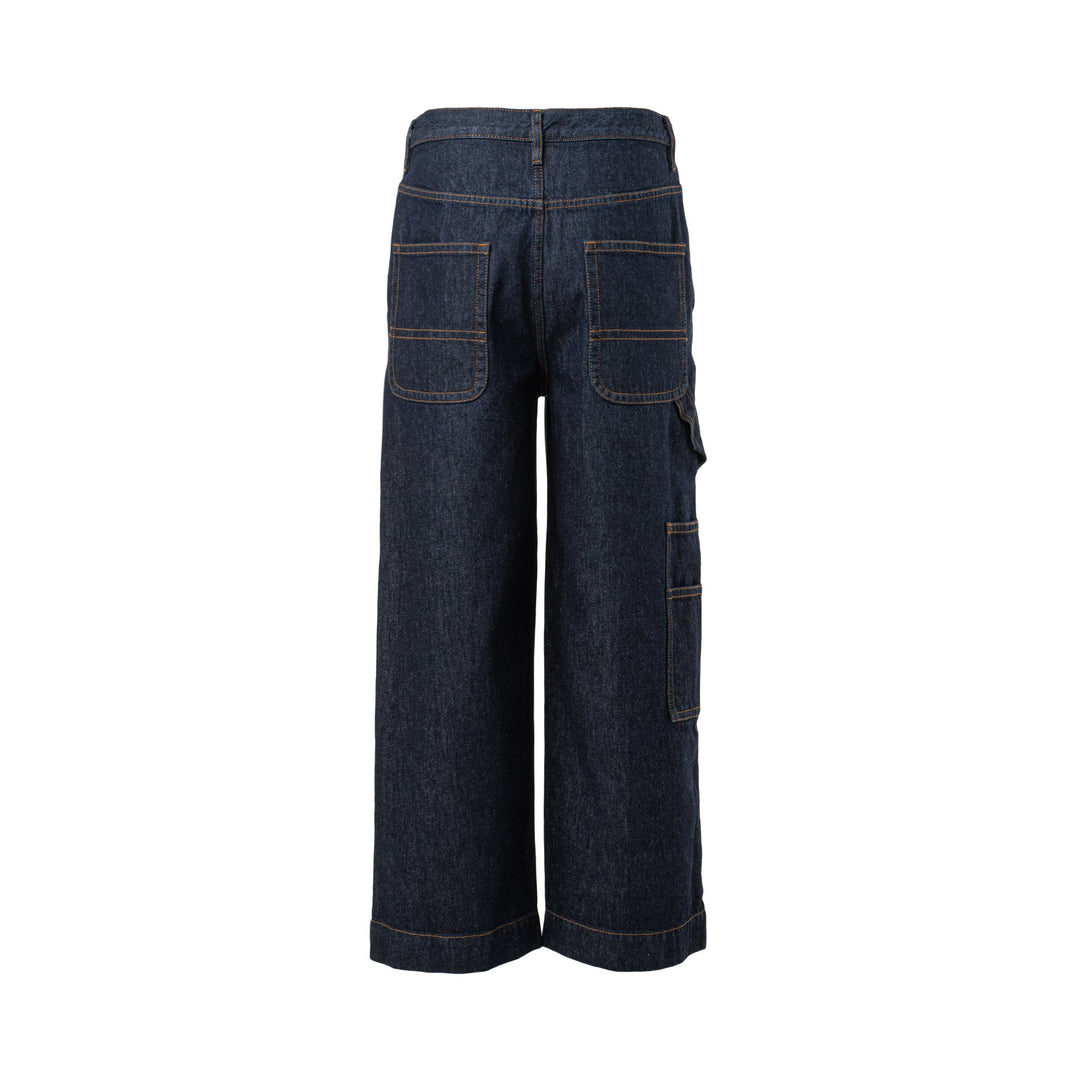 Raw Denim Indigo Pants