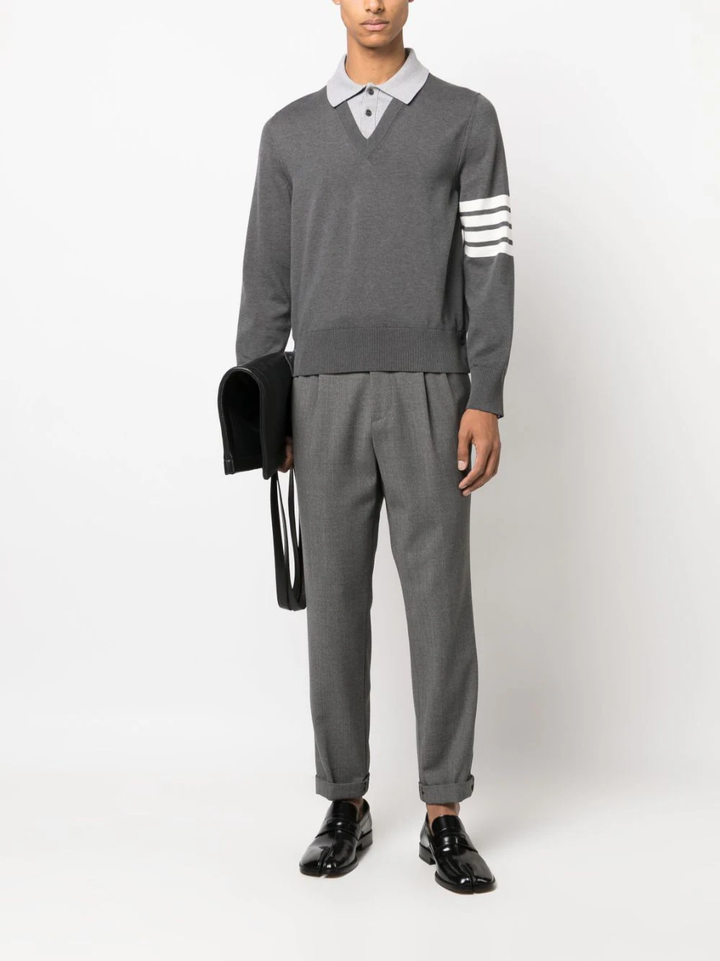 2 In 1 Jersey Stitch Polo Men