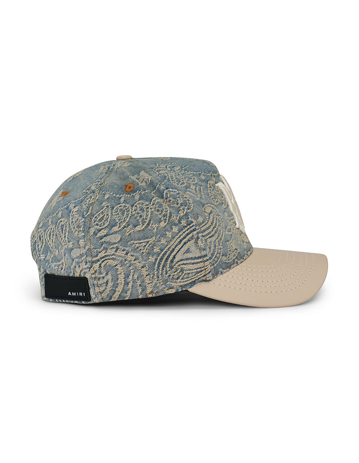 Denim Bandana Jacquard Hat