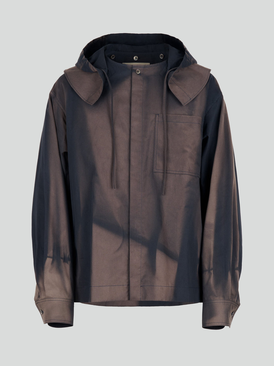 Sun Bleached Detachable Hood Blouson