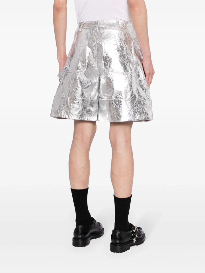 Wide Leg Chaps Shorts