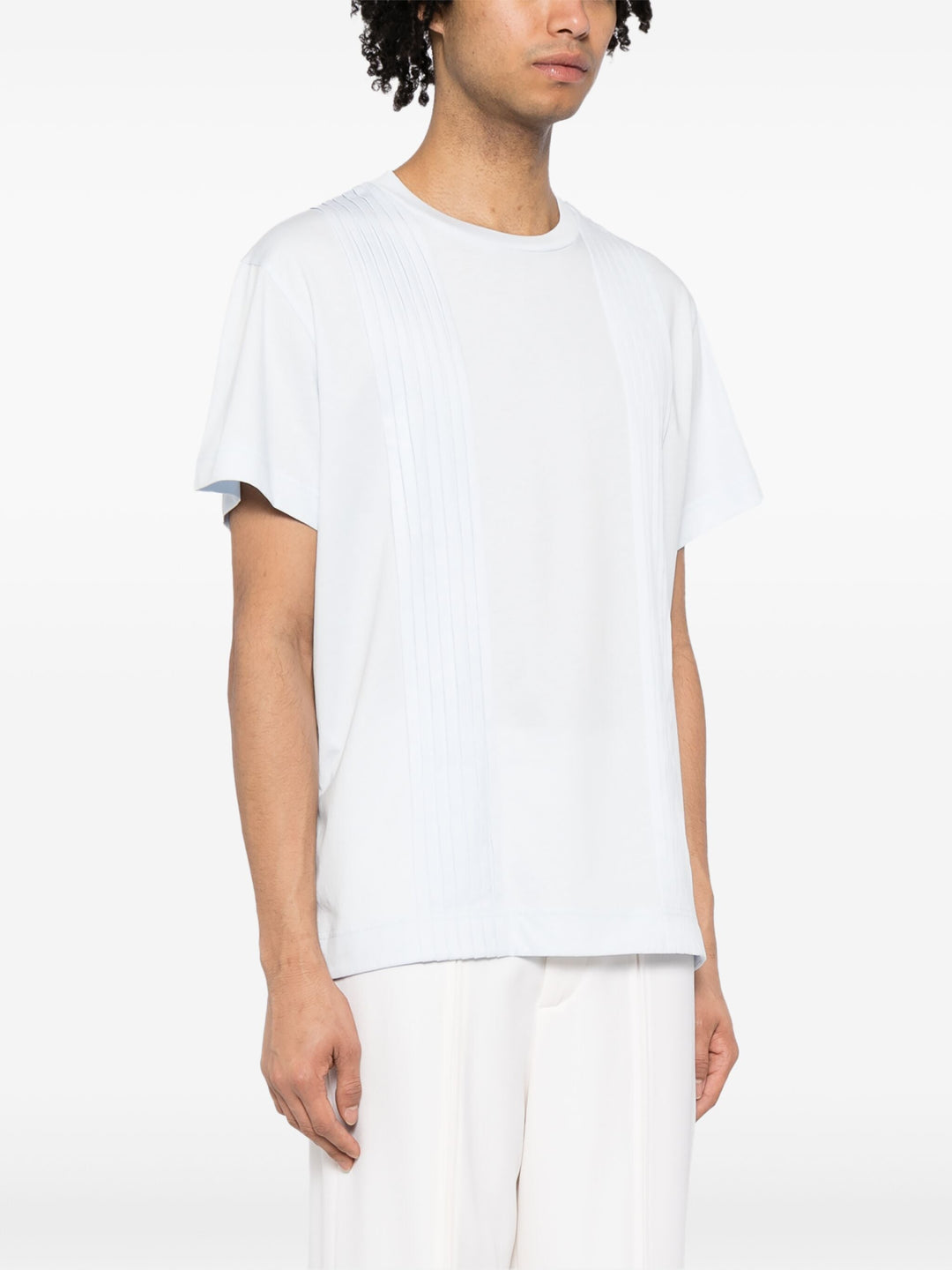 Double Pleated T-Shirt