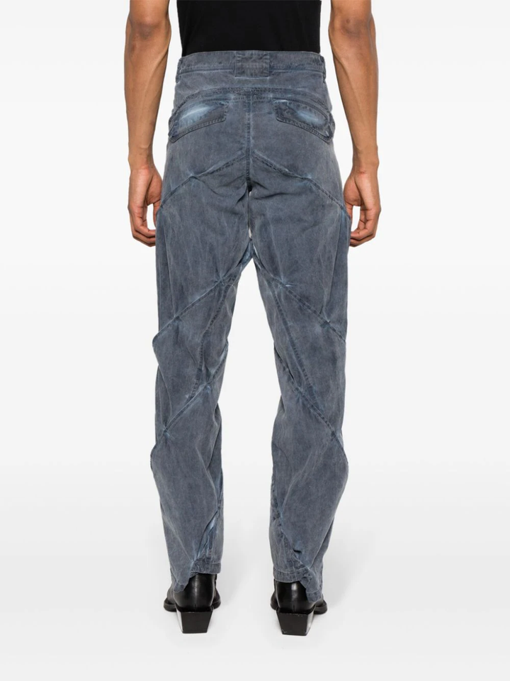 Gather Twisted Dye Shell Trouser