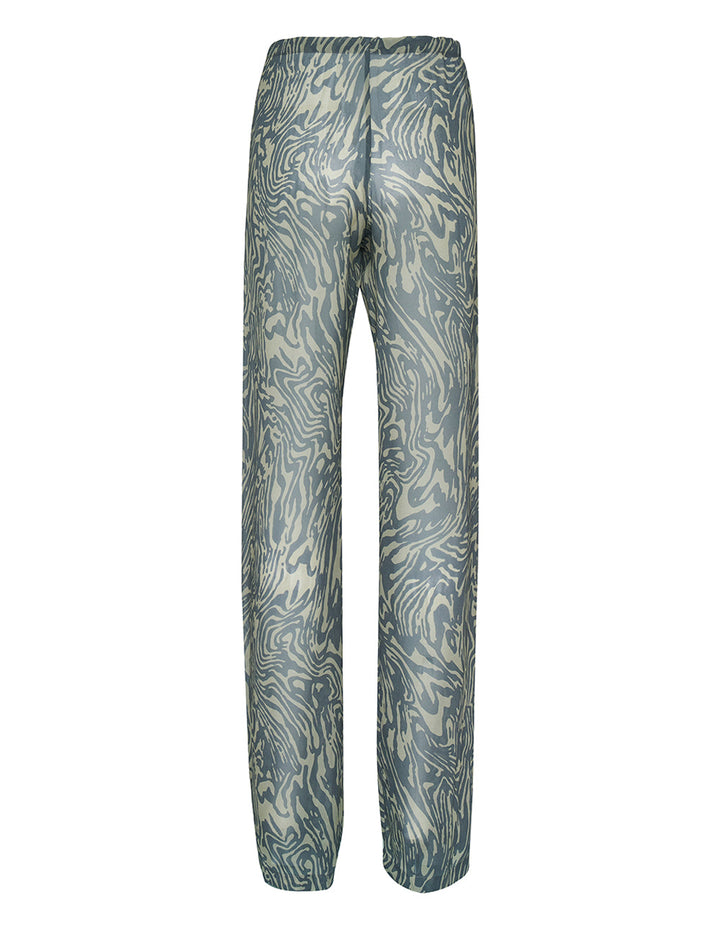 Lighweight Viscose Geogette Print Pants