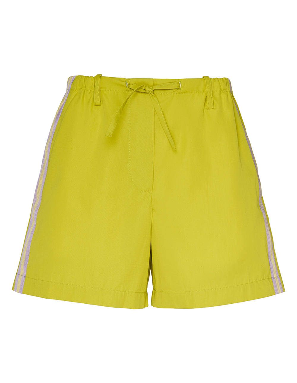 Compact Cotton Popeline Shorts
