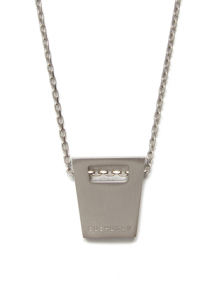 Dogtag Superhuman Brass Necklace