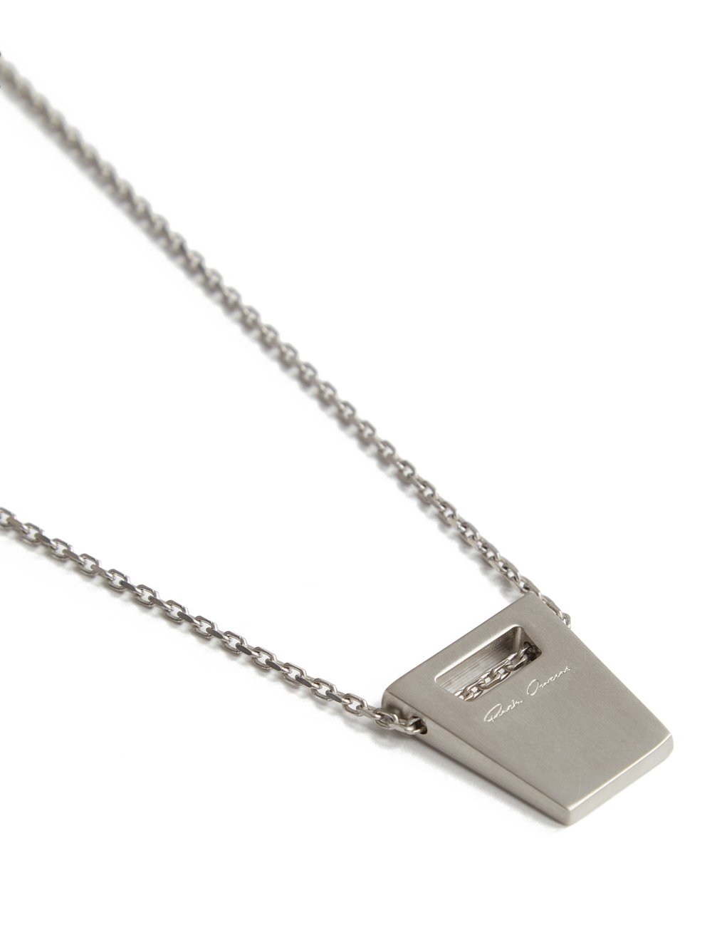 Dogtag Superhuman Brass Necklace