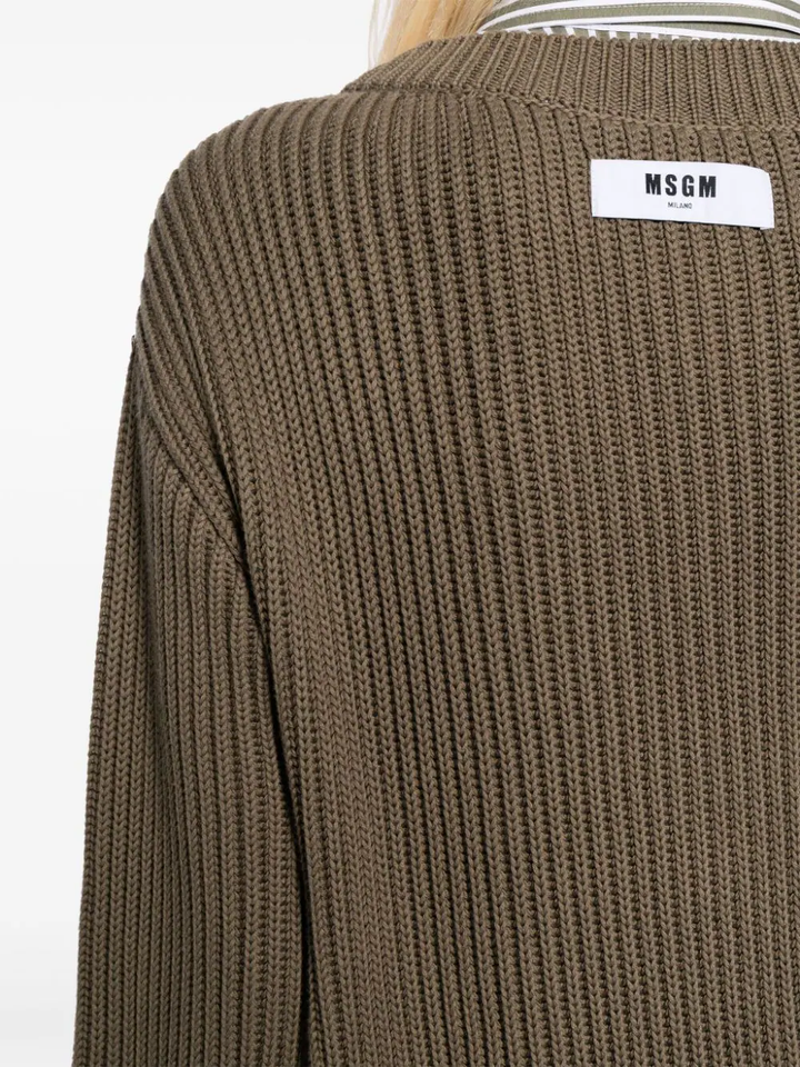 Faux 2-Piece Sweater