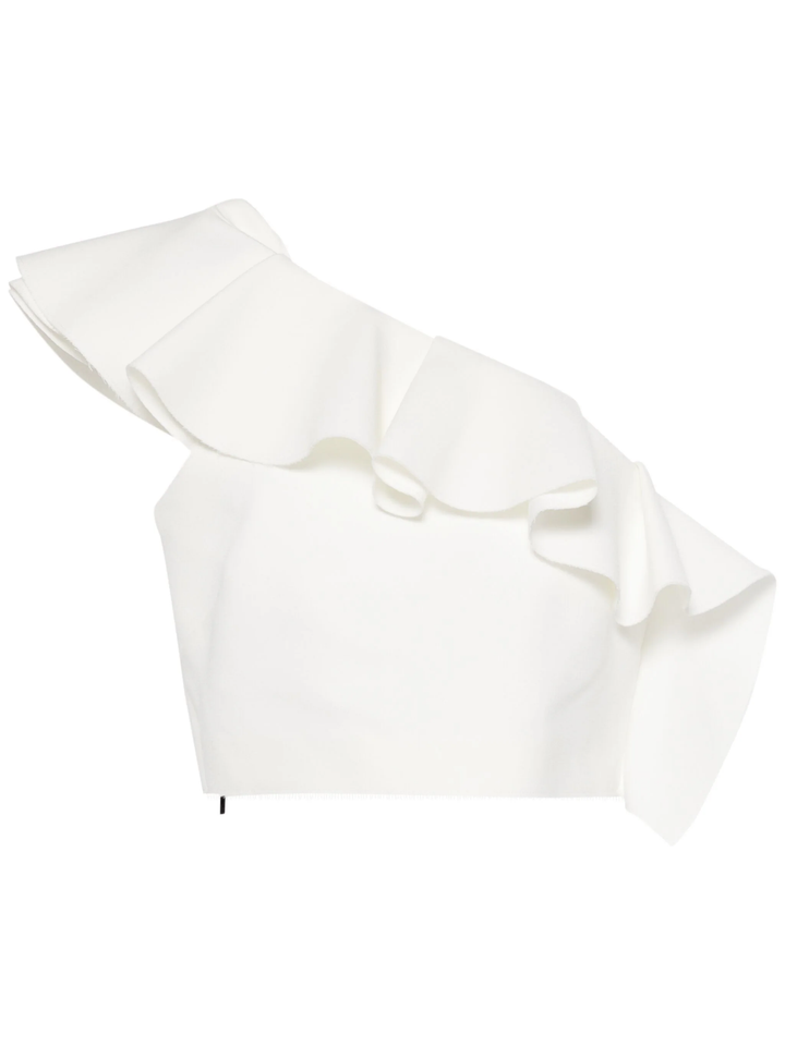 Ruffles Cropped Top