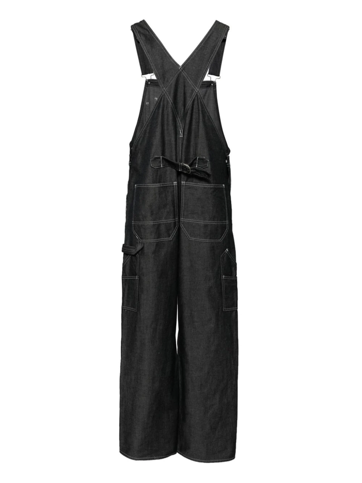 Nylon Cotton Twill Jumpsuit