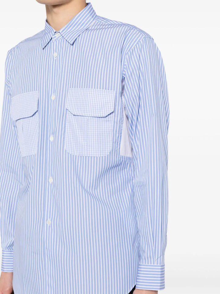 Stripe x Check Shirt