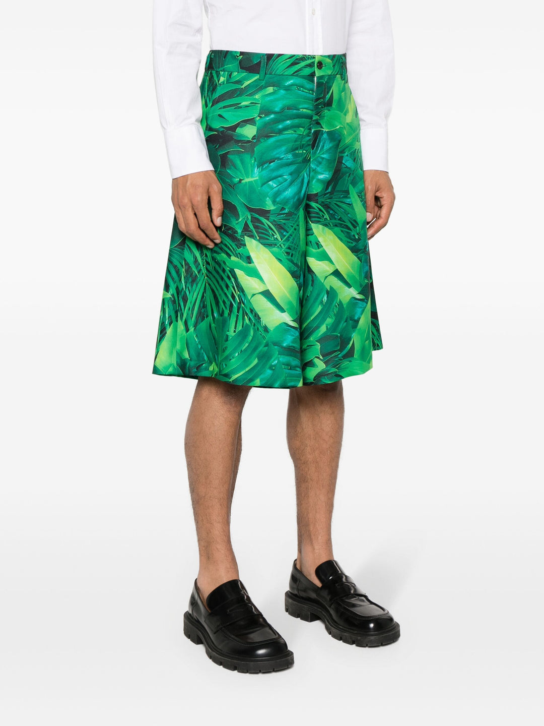 Leaf Pattern Shorts