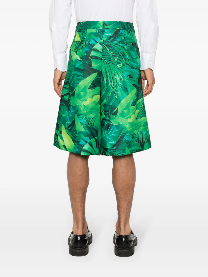 Leaf Pattern Shorts