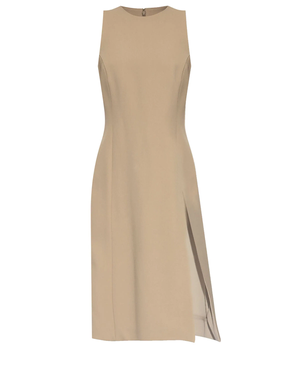 Fitted Dress With Slit