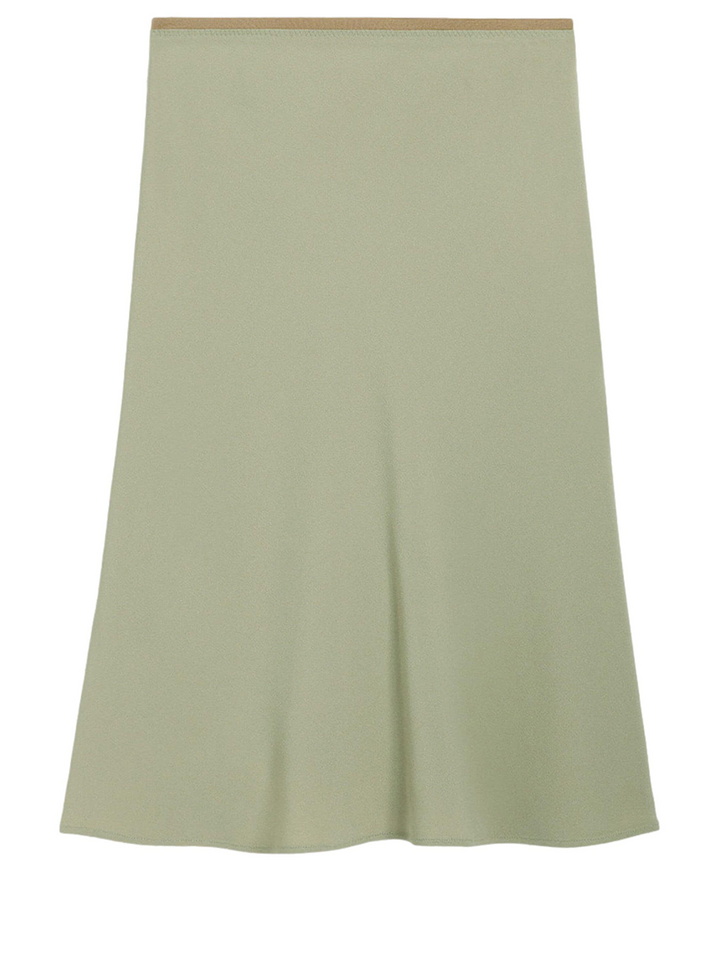 Midi Skirt With Elasticated Waist