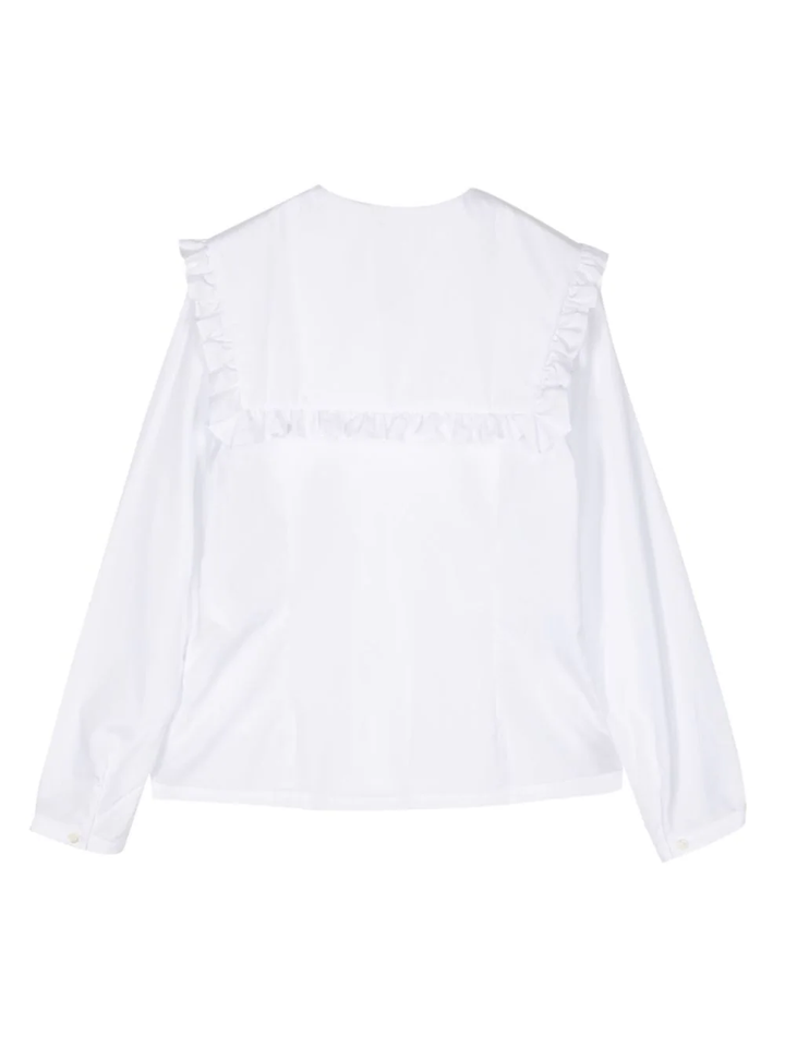 Ruffle-Detailing Shirt