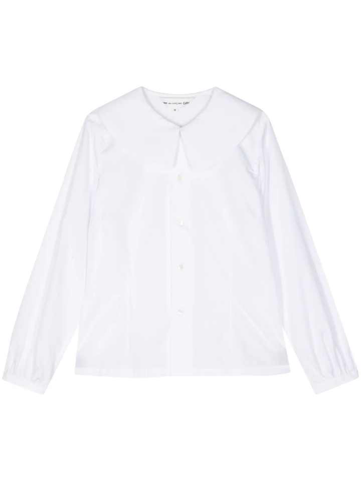 Platter Collar Blouse