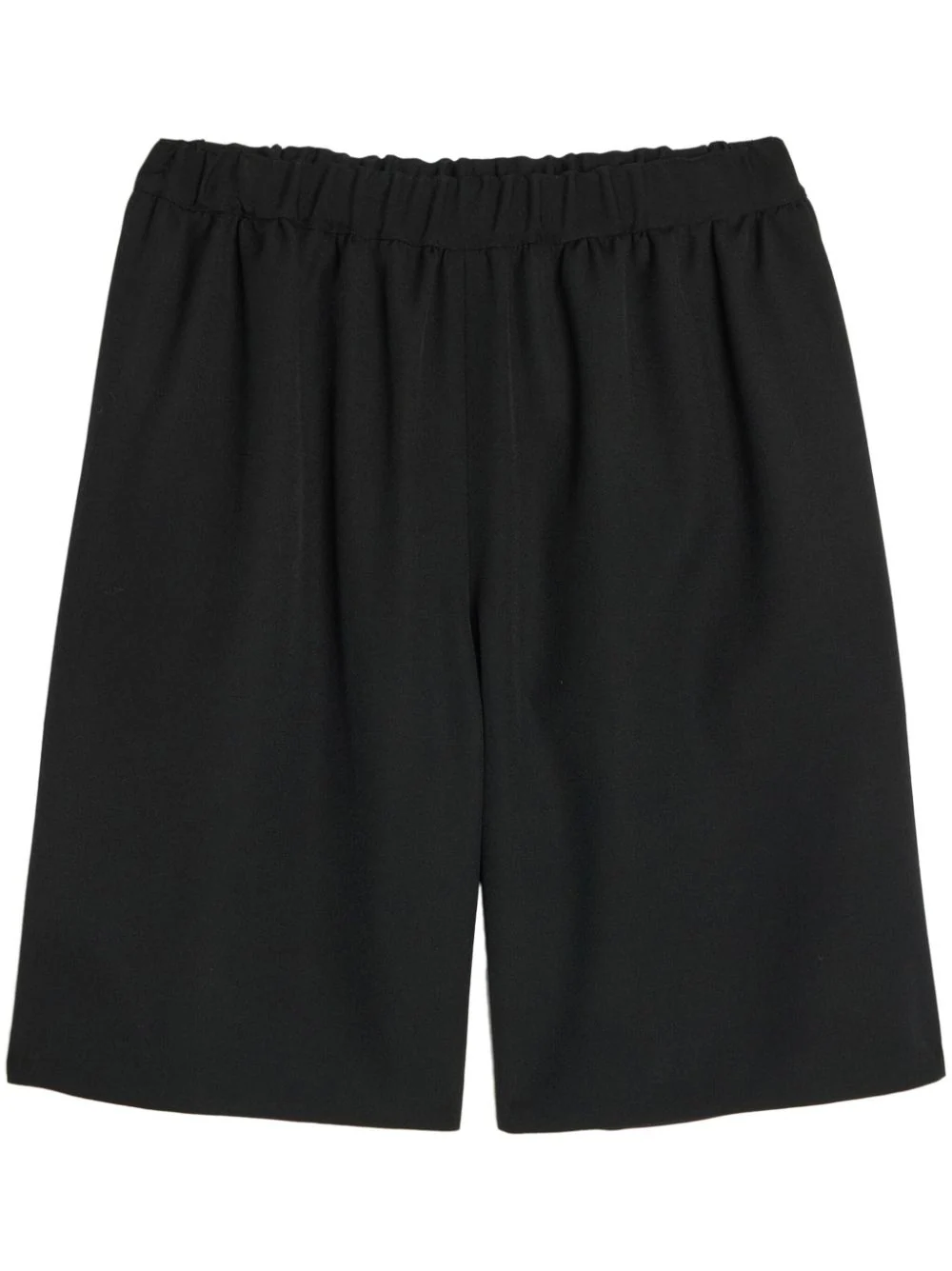 Wool Gabardine Shorts