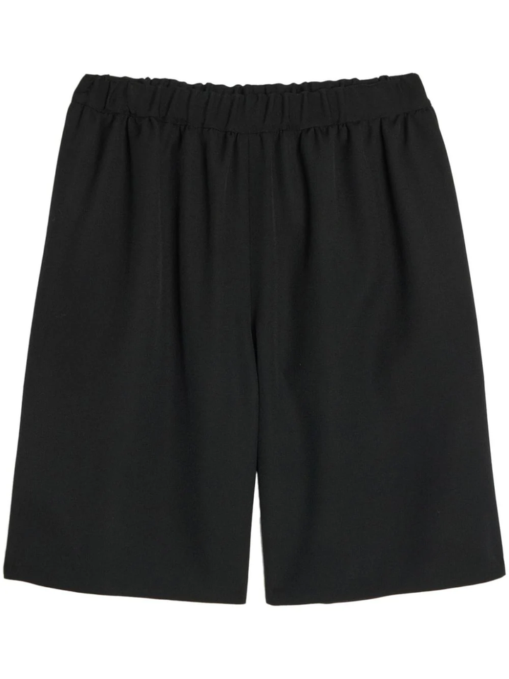 Wool Gabardine Shorts