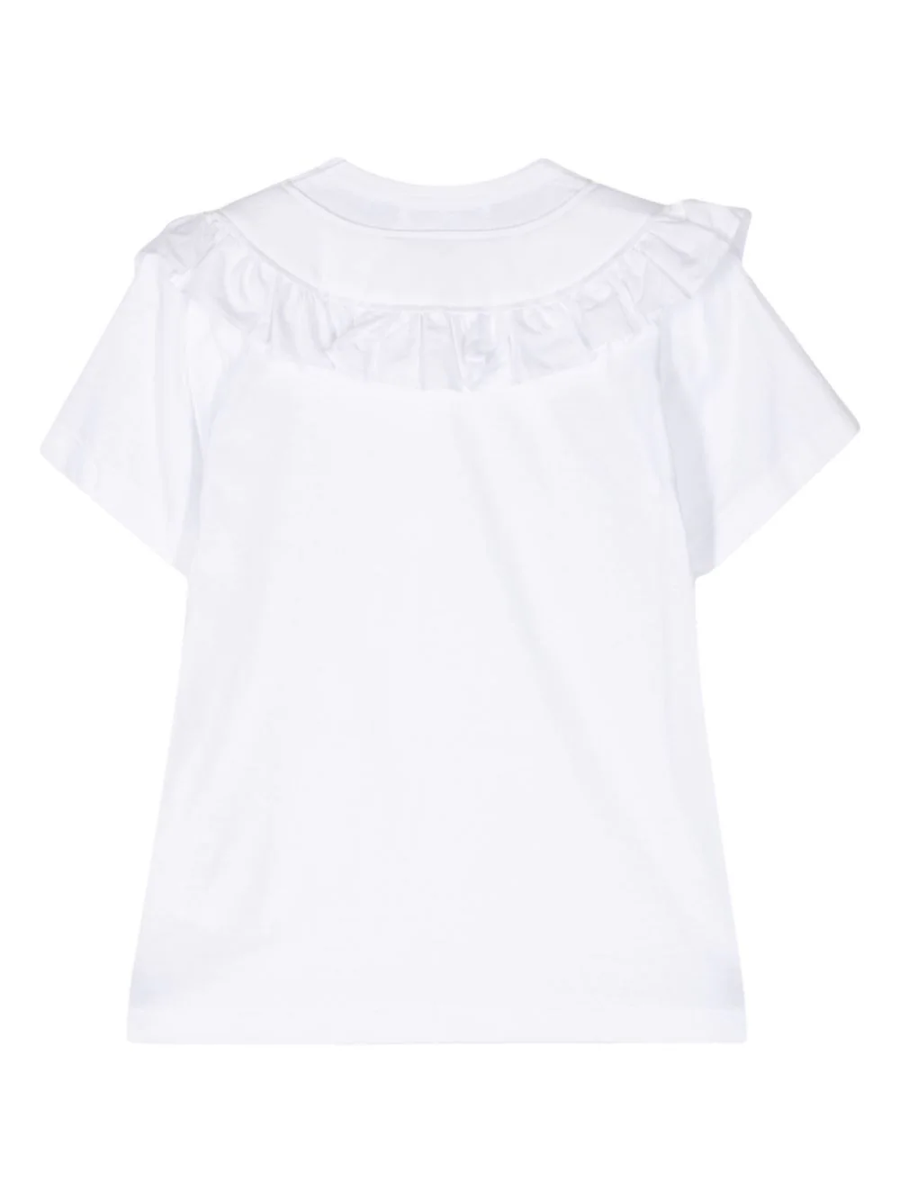 Ruffle-Detail Tee