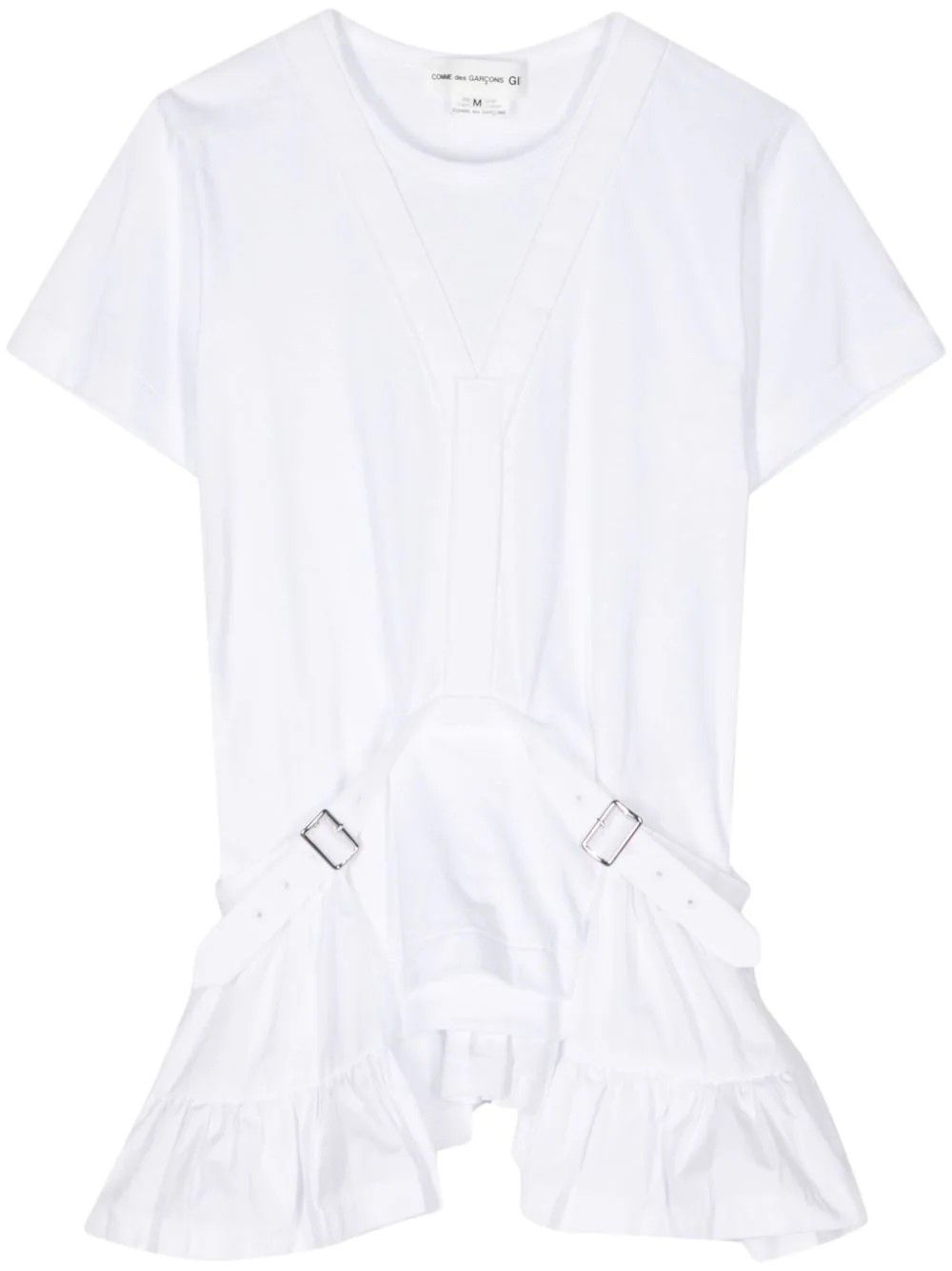 Buckle Strap-Detail Tee