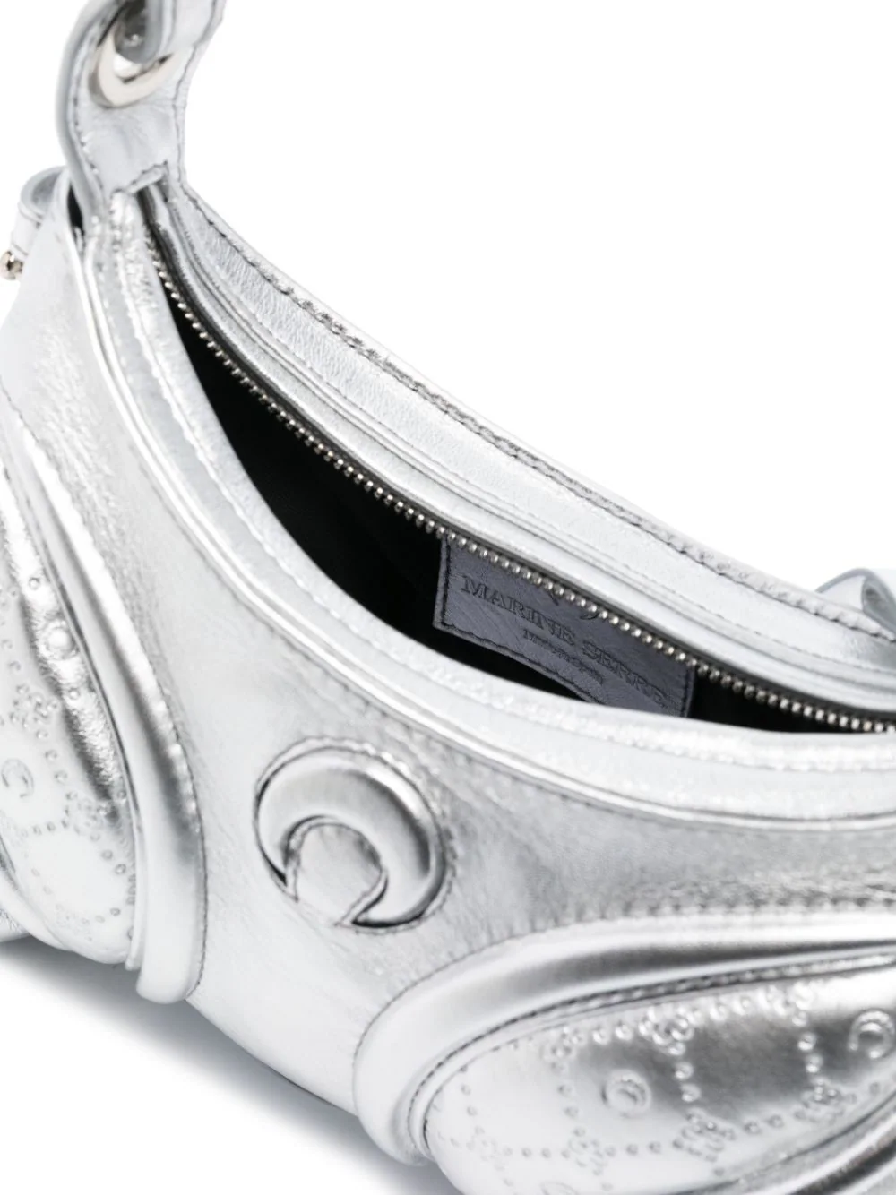 Laminated Leather Stardust Mini Crossbody