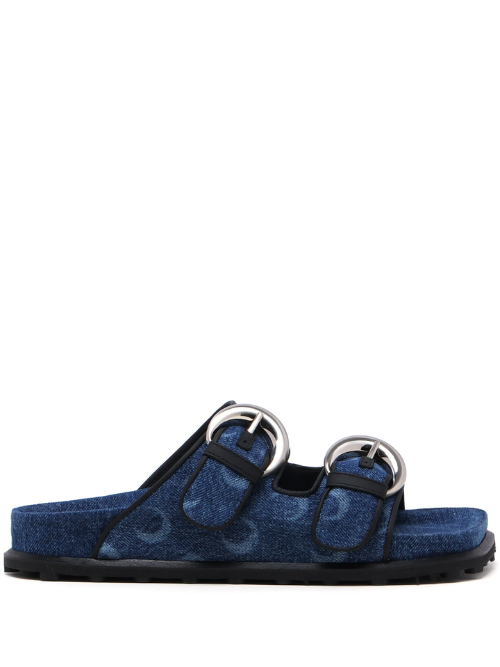 Regenerated Deadstock Denim Sandals