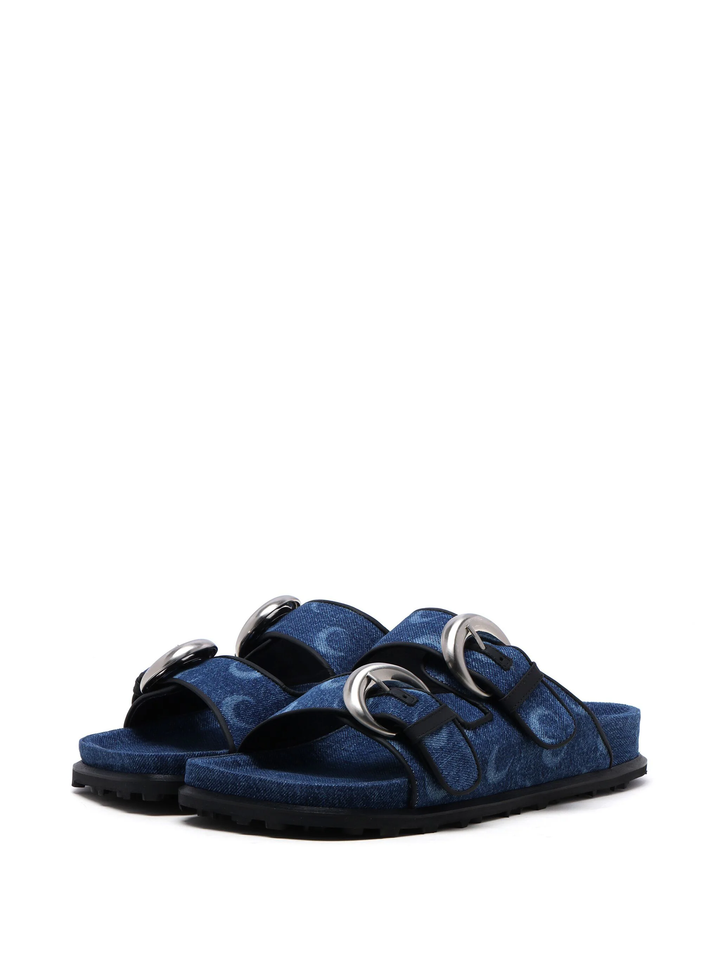 Regenerated Deadstock Denim Sandals