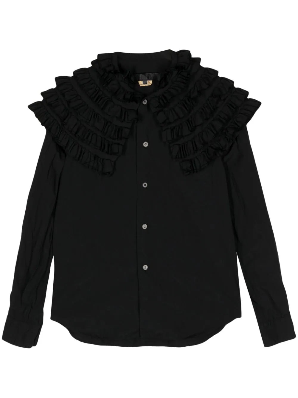 Ruffle Collar Blouse