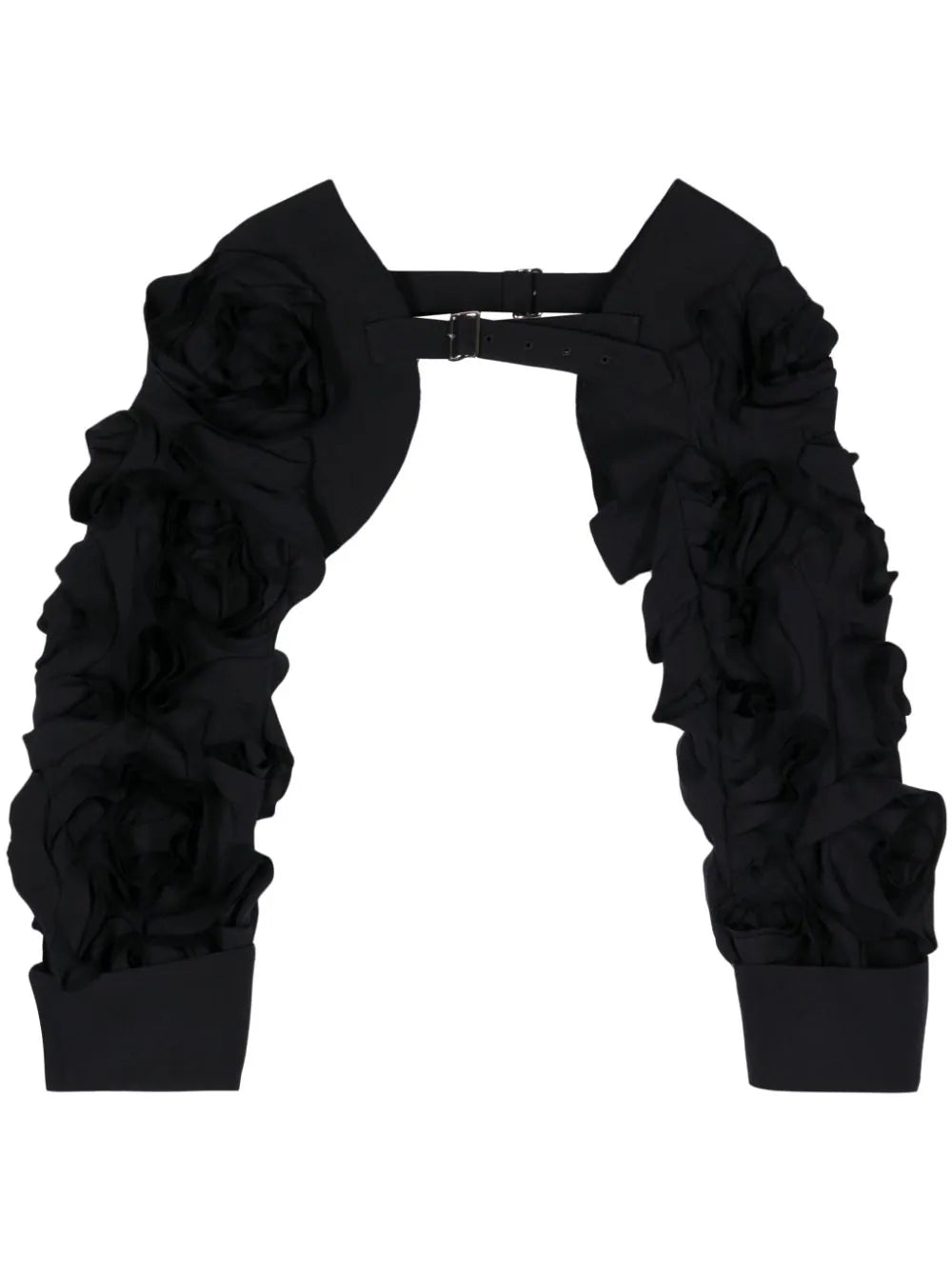 Ruffle-Detailing Vest