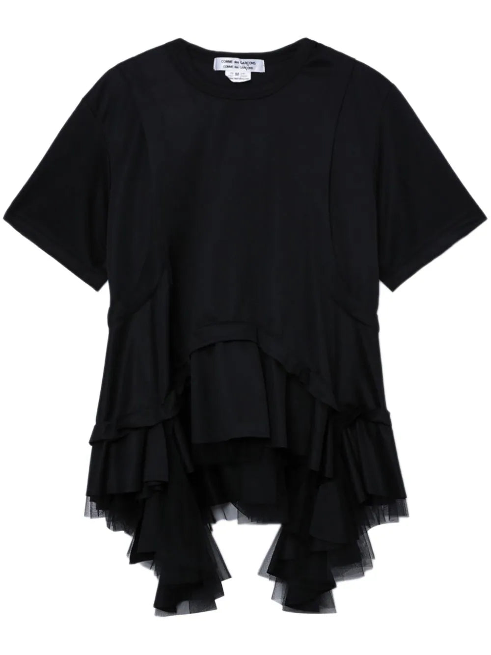 Tulle-Detail Tee